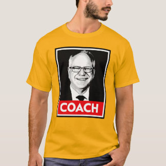 T-shirt Tim Walz COACH