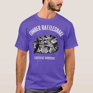 T-shirt Timber rattlesnake crotalus horridus 