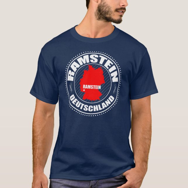 T-shirt Timbre A002 de Ramstein (Devant)