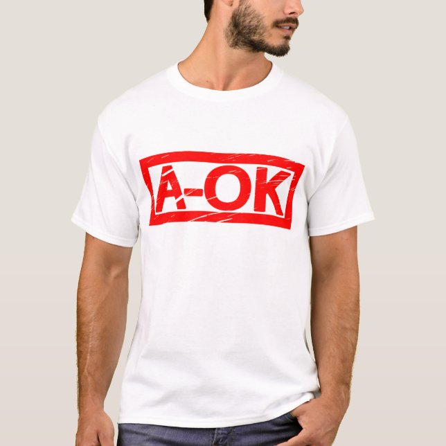 T-shirt Timbre A-OK (Devant)
