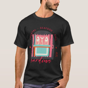 T-shirt Timbre Amoureux des Sardines de Mer