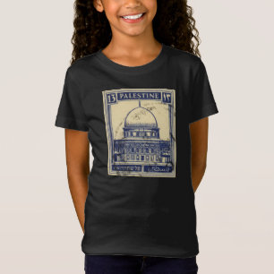 T-Shirt timbre antique palestinien 1920_ folklor palestine