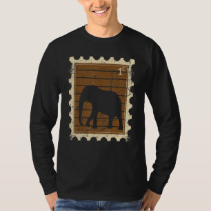 T-shirt Timbre avec un éléphant
