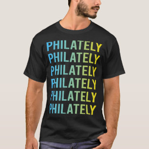 T-shirt Timbre bleu Jaune Philat Poscène