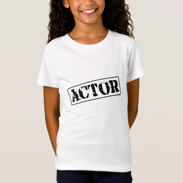 T-Shirt Timbre d'acteur (Devant)