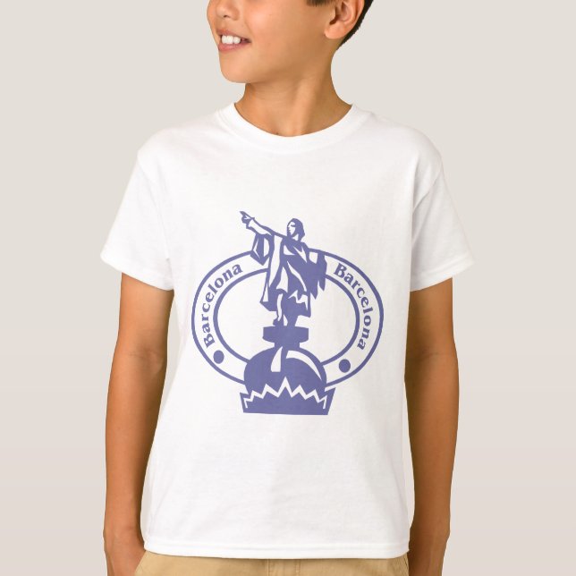 T-shirt Timbre de Barcelone (Devant)