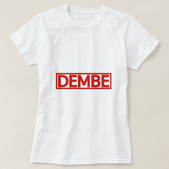 T-shirt Timbre de Dembe (Design devant)