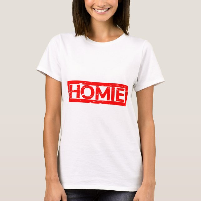 T-shirt Timbre de maison (Devant)