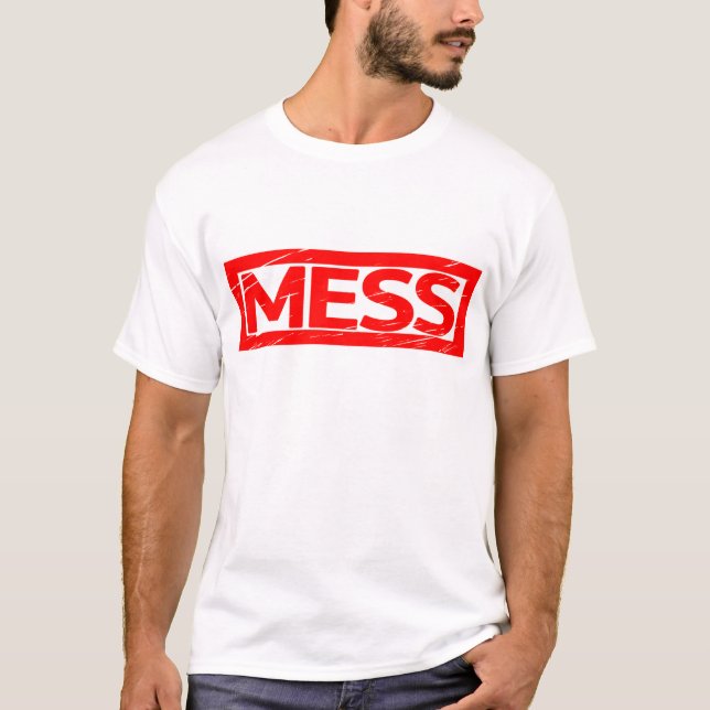 T-shirt Timbre de mess (Devant)