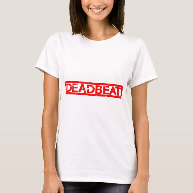 T-shirt Timbre Deadbeat (Devant)