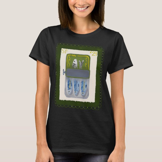 T-shirt Timbre des sardines (Devant)