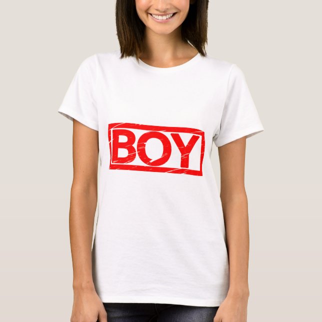 T-shirt Timbre du garçon (Devant)
