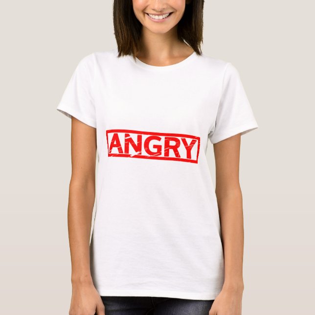 T-shirt Timbre en colère (Devant)