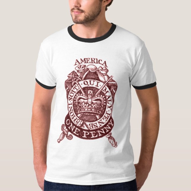 T-Shirt Timbre Fiscal 1765 (Devant)