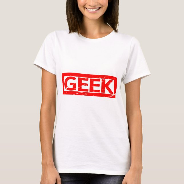 T-shirt Timbre geek (Devant)
