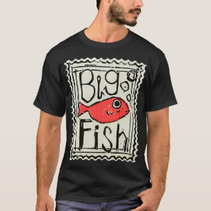 T-shirt Timbre Grand Poisson