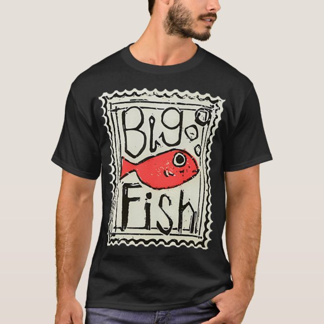 T-shirt Timbre Grand Poisson (Devant)