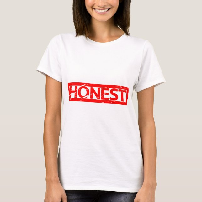 T-shirt Timbre honnête (Devant)