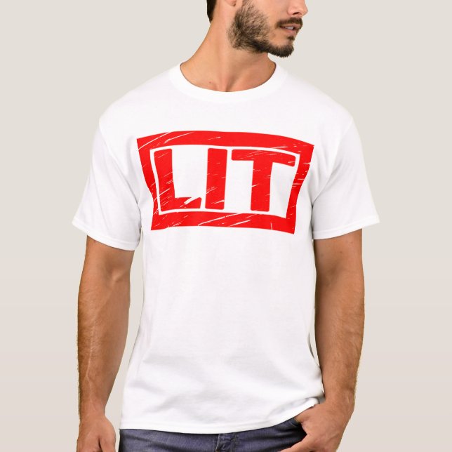 T-shirt Timbre Lit (Devant)