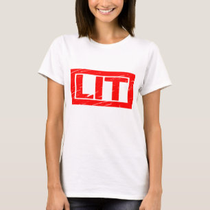 T-shirt Timbre Lit