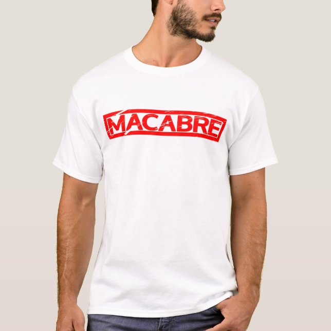 T-shirt Timbre Macabre (Devant)