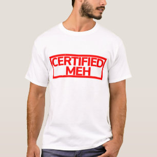 T-shirt Timbre Meh Certifié