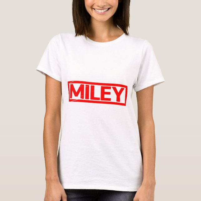 T-shirt Timbre Miley (Devant)