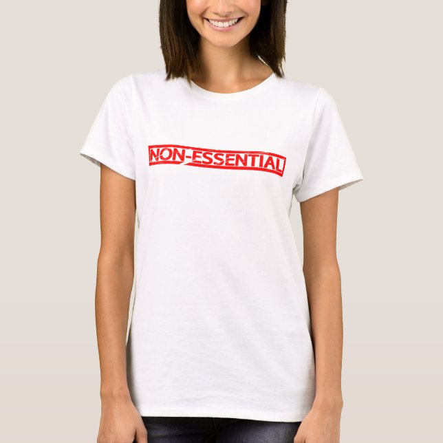 T-shirt Timbre non essentiel (Devant)