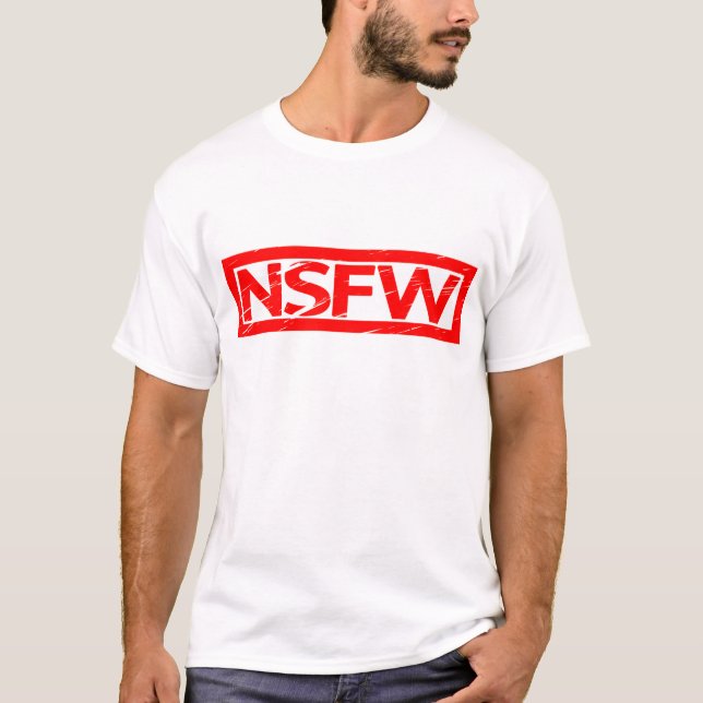 T-shirt Timbre NSFW (Devant)