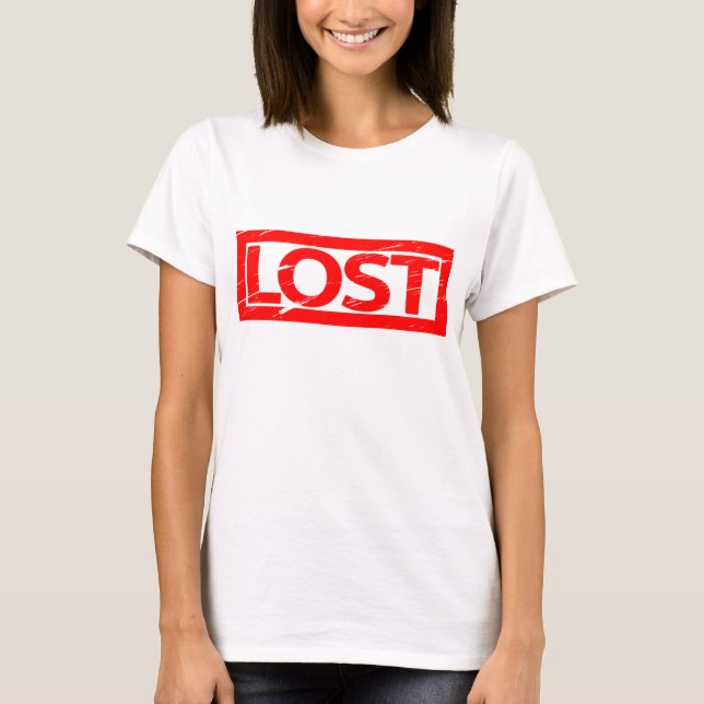T-shirt Timbre perdu (Devant)