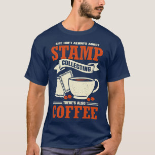 T-shirt Timbre Postage Collector Hobby Cadeau