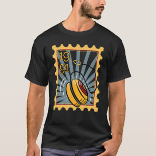 T-shirt Timbre Postal Avec Yo Yo 1991