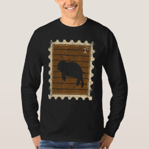 T-shirt Timbre-Poste Avec Un Bébé Phoque