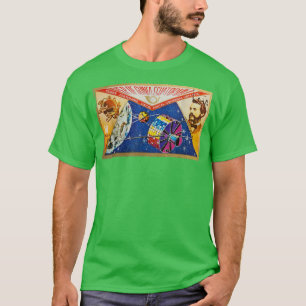 T-shirt Timbre-poste vintage Guinée équatoriale