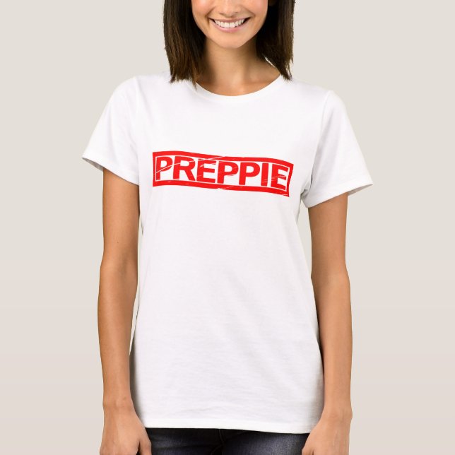 T-shirt Timbre Preppie (Devant)