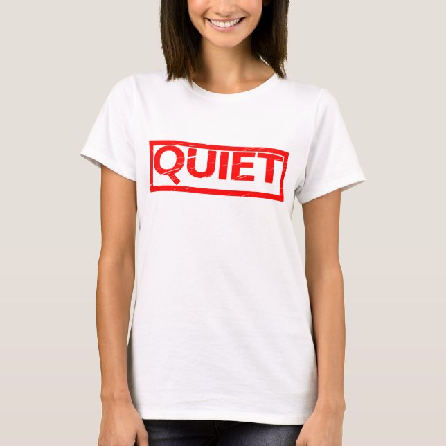 T-shirt Timbre silencieux (Devant)