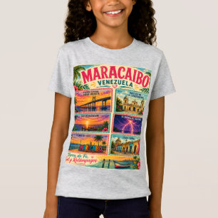 T-Shirt Timbre Venezuela Maracaibo État Zulia Tropical Tr
