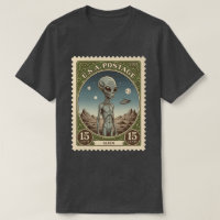 Timbre Vintage d'Alien