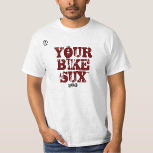 T-shirt timbre, VOTRE VÉLO SUX, PHQ