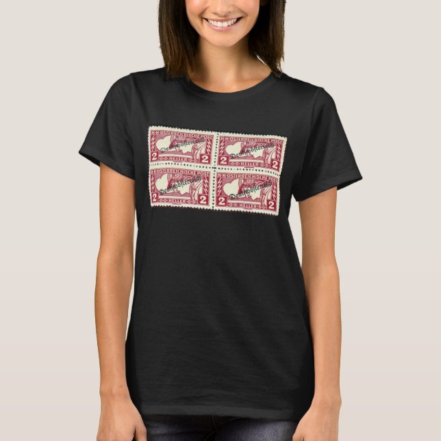 T-shirt timbres autrichien (Devant)