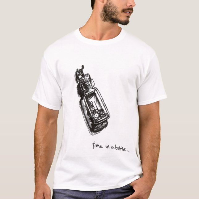 T-shirt Time_in_a_Bottle (Devant)
