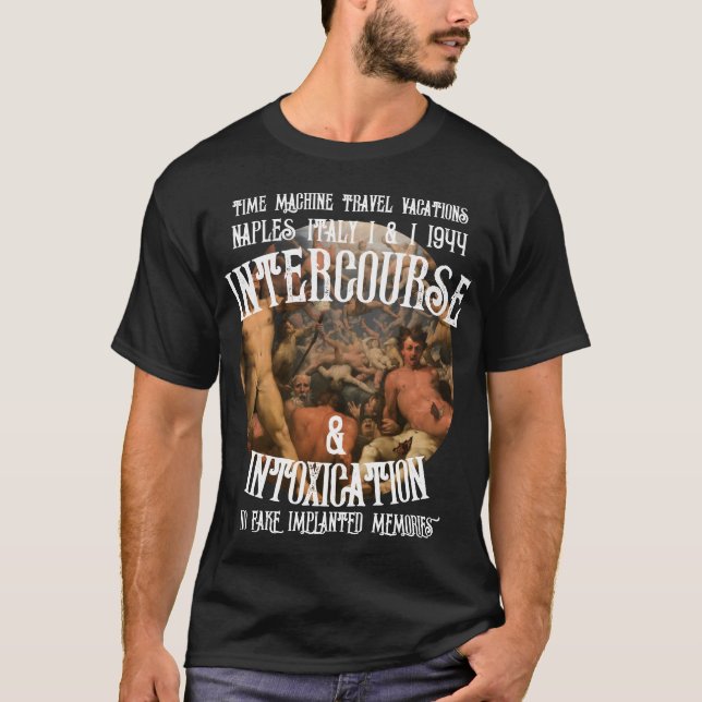 T-shirt Time Machine Travel Vacations I & I 1944 (Devant)