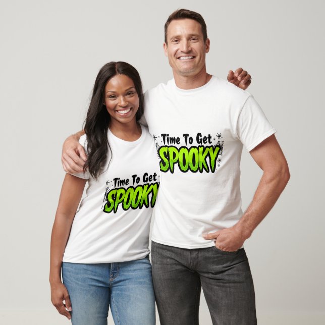 T-shirt « Time To Get SPOOKy », Tee-shirt graphiqu (Unisexe)