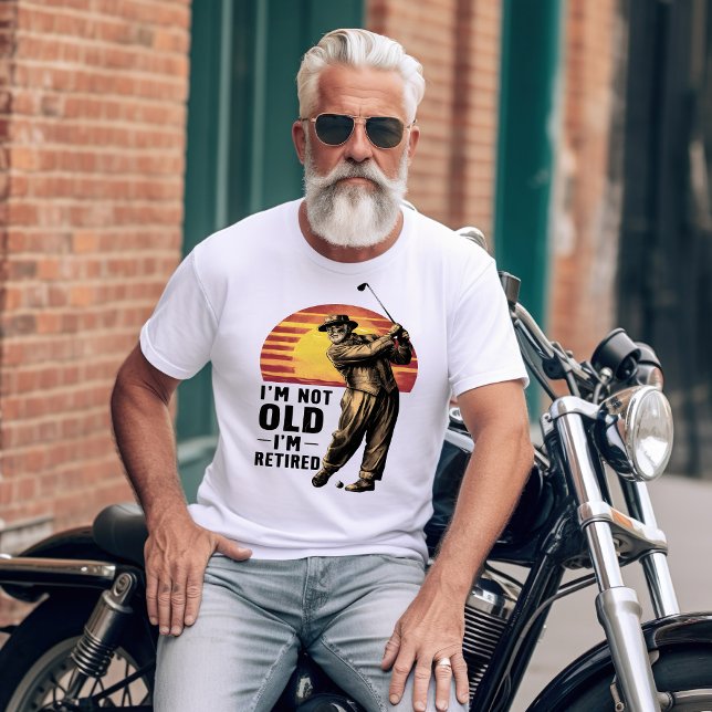 T-shirt Timeless Retiree Golf Tee (Créateur téléchargé)