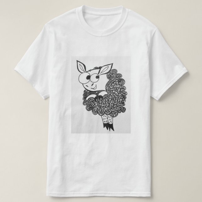 T-shirt timide (Design devant)