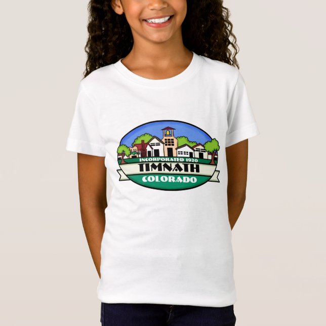 T-Shirt Timnath Colorado petite fille tee (Devant)