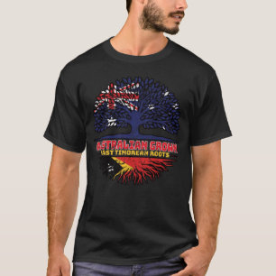 T-shirt Timor oriental Timorais Est Australien Australie A