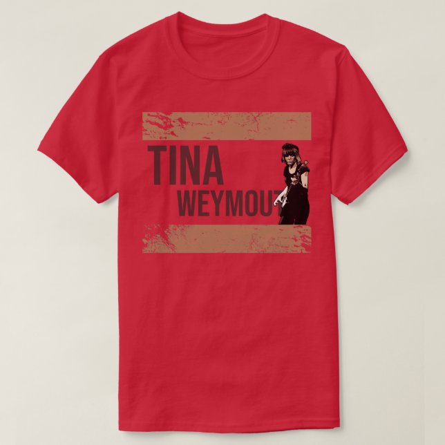T-shirt Tina Weymouth (Design devant)