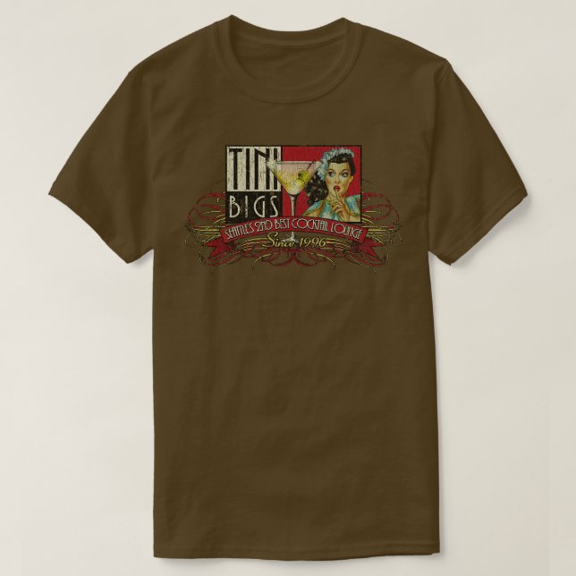 T-shirt Tini Bigs Lounge 1996 (Design devant)
