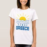 Tinos Grèce Soleil et mer Vagues femmes